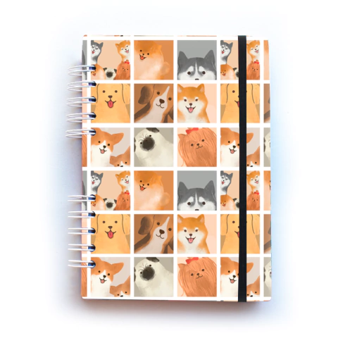 Caderno Pets Cachorrinhos Wire-o