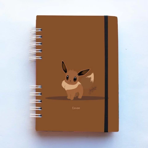 Caderno Pokémon Eevee Wire-o