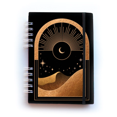 Caderno Místico Lua Wire-o