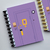 Caderno de Disco Friends Porta