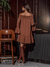 Imagem do Vestido Lidia Marrom Amb