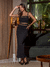 Vestido Giovana Longo Preto Amb - comprar online