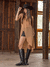 Blusa Ohana Nude Fenda Lateral - comprar online