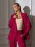 Blazer Aurora Alongado Vinho Amb - comprar online