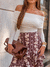 Saia Patria Floral Babados - loja online