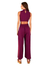 Macacão Abertura Lateral Roxo Farm - comprar online
