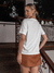 T-Shirt Poodle Branca