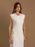 Vestido Renata Com Pregas Off Amb - Estação Store - Moda Feminina Elegante e Moderna  | Compre Agora e Arrase!