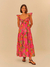 Vestido Cropped Jardim De Frutas Rosa Farm