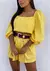 Shorts Tricoline Karla Amarelo - comprar online