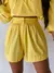 Shorts Tricoline Karla Amarelo na internet