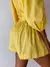 Shorts Tricoline Karla Amarelo - Estação Store - Moda Feminina Elegante e Moderna  | Compre Agora e Arrase!