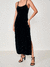 Vestido Veludo Com Aplicação Colcci - comprar online