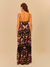 Vestido Longo Borboleta Em Flor Farm na internet
