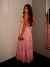 Vestido Cetim Ana Rosa Com Alças Longo na internet