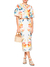 Saia Midi Floral Majestoso Off Farm - comprar online
