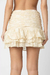 Mini Saia Bordado Riley Cru - Estação Store - Moda Feminina Elegante e Moderna  | Compre Agora e Arrase!