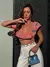 Blusa Cropped Com Babados Iaguara Colcci