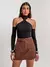 Blusa Larissa Preto M/Longa Amb na internet