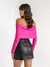 Blusa Natasha Rosa Ombro A Ombro Amb na internet