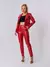 Calca Isis Skinny Vinil Vermelho Amb