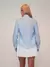 Camisa Manga Longa Aplicacoes Courtney Azul na internet