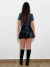 Camiseta Mila C/Aplique Cinza - comprar online
