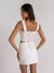 Cropped Mariza Off Em Couro Amb - comprar online