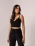 Cropped Preto Vitoria Recorte Busto Amb - comprar online
