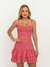 Corselet Jade Listrada Vermelho Amb - comprar online