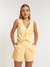 Colete Lorena Quadrado Amarelo Amb