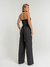 Macacão Vitoria Longo Preto Amb - Estação Store - Moda Feminina Elegante e Moderna  | Compre Agora e Arrase!