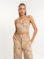 Corselete Amanda Bege Amb - comprar online