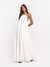 Vestido Mirela Frente Unica Longo Off Amb - comprar online