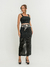 Saia Alicia Super Midi Preto Amb