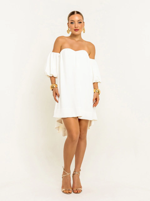 Vestido Valentina Tomara Que Caia Off Amb