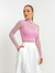 Blusa Diana Tule Rosa Amb - comprar online
