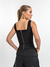 Corselete Luisa Preto Amb - loja online