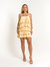 Vestido Marcela Babados Amarelo Amb