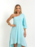 Vestido Angela Super Midi Azul Amb - comprar online