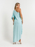 Vestido Angela Super Midi Azul Amb na internet