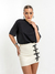 Shorts Saia Helena Nata E Preto Amb - comprar online
