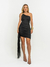 Vestido Micaela Assimetrico Preto Amb