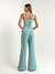 Calça Valentina Pantalona High Verde Amb na internet