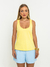 Regata Alana Over Amarelo Amb - comprar online