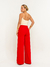 Calça Ana Ampla Vermelho Amb - loja online