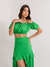 Top Isis Verde Ciganinha Amb