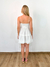 Vestido Curto Pregas Off Farm - Estação Store - Moda Feminina Elegante e Moderna  | Compre Agora e Arrase!