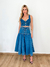 Saia Jeans Midi Gode Farm