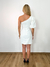 Vestido Joana Off Alfaiataria Um Ombro Só - Estação Store - Moda Feminina Elegante e Moderna  | Compre Agora e Arrase!